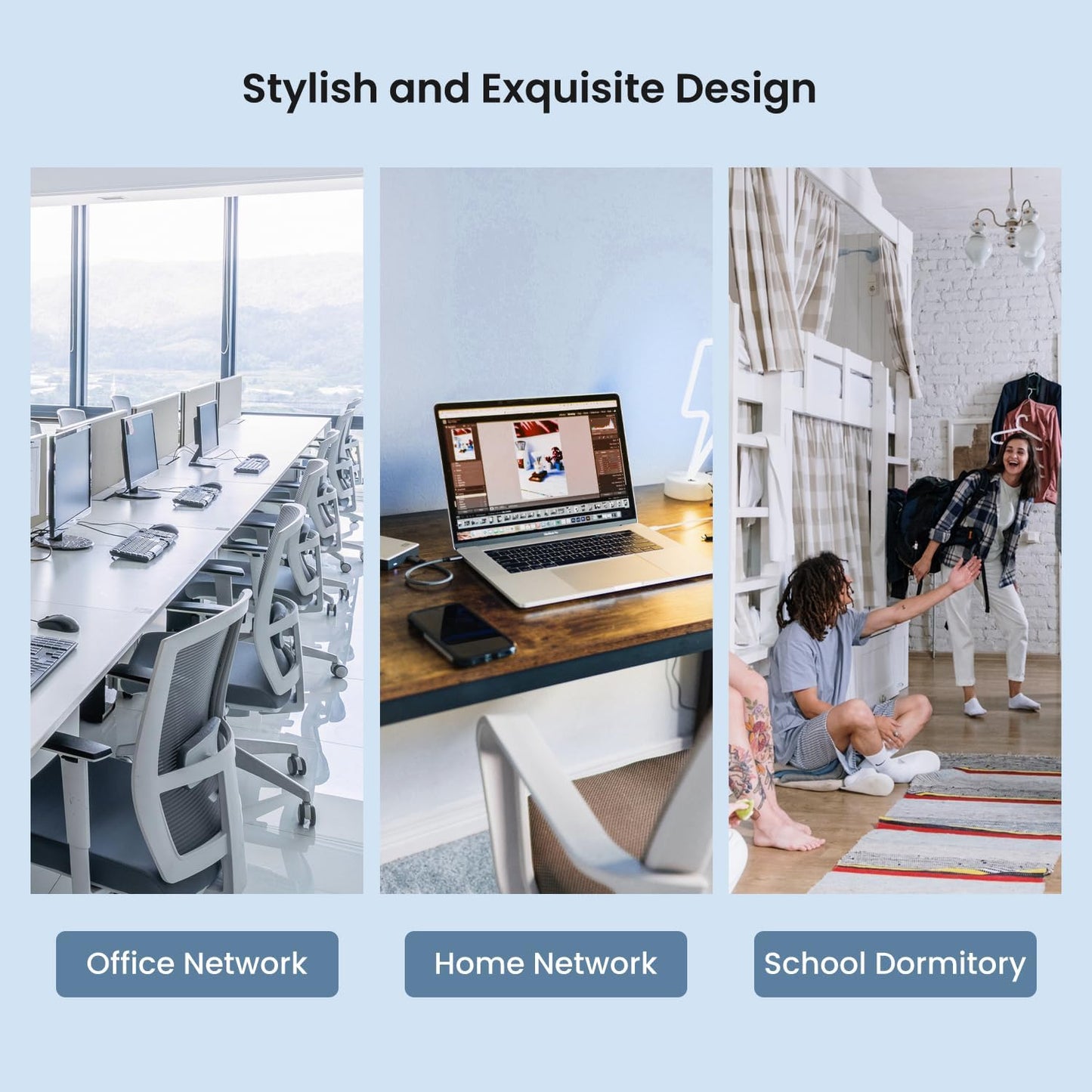 Tenda 5port Gigabit Switch Plug and Play-SG105