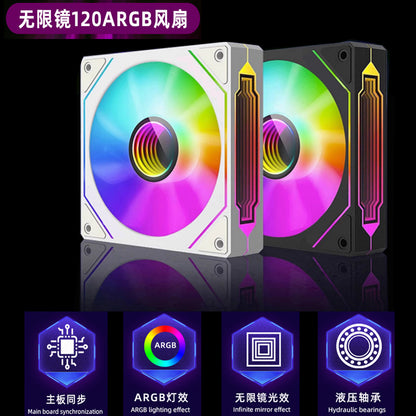 UKAY ARGB APERTURE PWN FAN - 120MM*3pcs