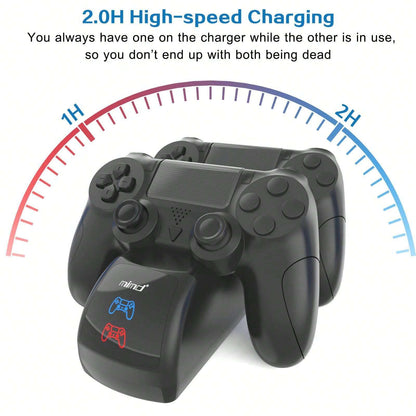 DW Mimd PS4 Controller Charging Stand for PS4/PS4 Slim/PS4 Pro