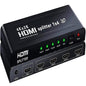 1x4 Hdmi Splitter, UHD 4Kx2K 3D