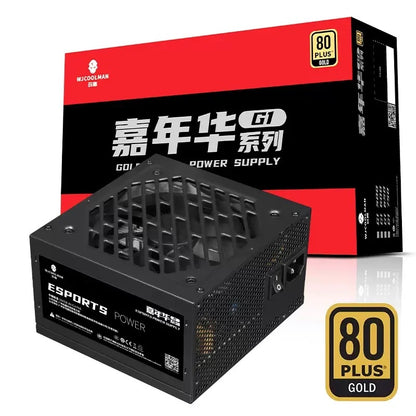 WJCOOLMAN High Quality Gold Medal 80 PLUS Full Module 750W Rated ESPORTS Power