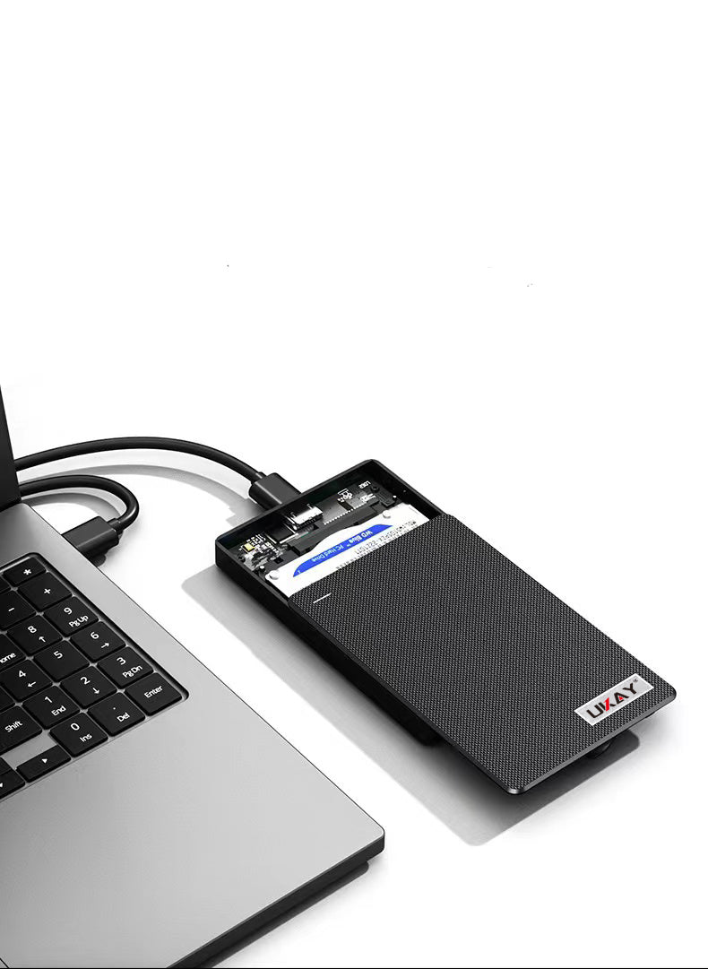 UKAY Type-C & Usb-A Port USB3.0 2.5 Inch SATA HDD SSD ENCLOSURE