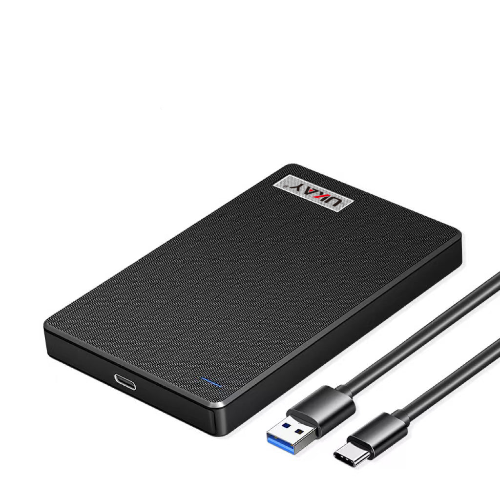UKAY Type-C & Usb-A Port USB3.0 2.5 Inch SATA HDD SSD ENCLOSURE