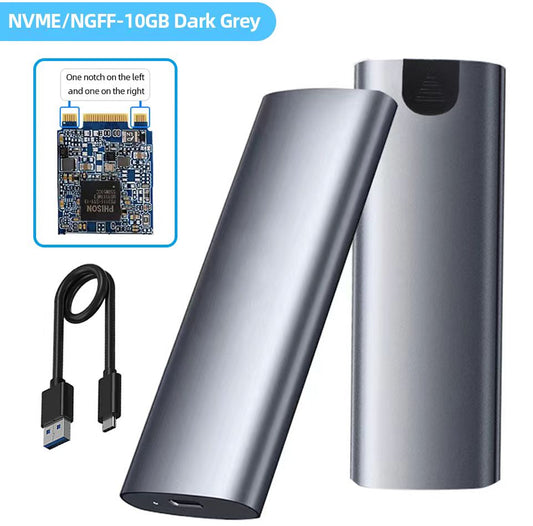 UKAY USBC 3.1 /USB-A 3.0 M.2 PCIE NVME/nfgg  SSD Enclosure
