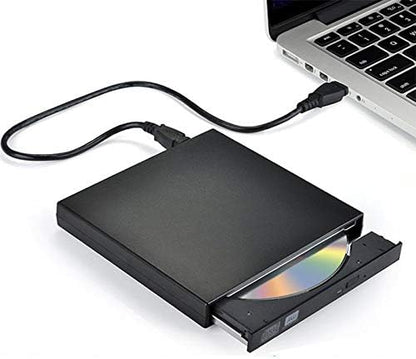 External USB DVD/RW Drive (USB 2.0)(Slim)(Black)
