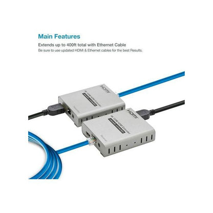 4K 120M HDMI Extender Cascade connection home theater or command and control center