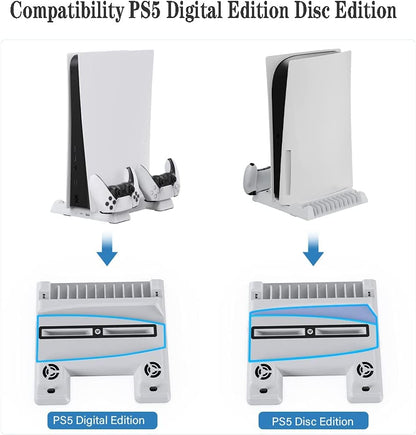 Dobe Compatible with PS5 Multi functional Cooling Stand TP5-0593