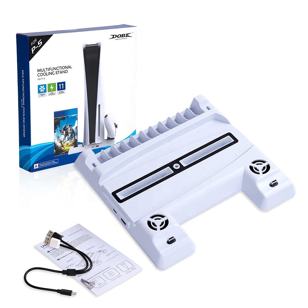 Dobe Compatible with PS5 Multi functional Cooling Stand TP5-0593
