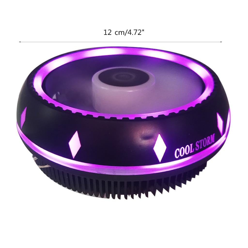 UFO-R Hydraulic Bearing Low Profile RGB CPU Cooler