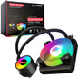 120mm Cold Moon AR120 One-Piece Liquid RGB Lit Computer Case Cooling Kit