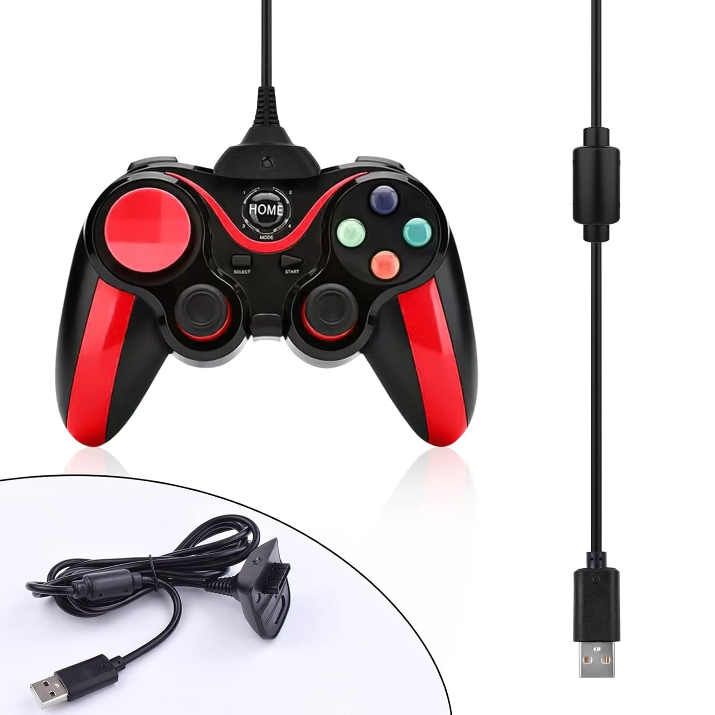 For Xbox 360 / Xbox 360 Ultra-thin Wireless Game Controller Charger