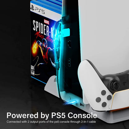 Dobe Compatible with PS5 Multi functional Cooling Stand TP5-0593