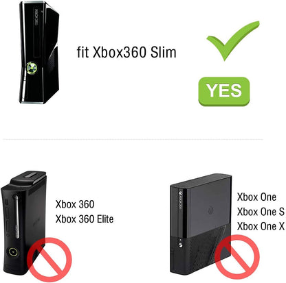Xbox 360 Slim Power Supply Brick, AC Adapter Kit Replacement