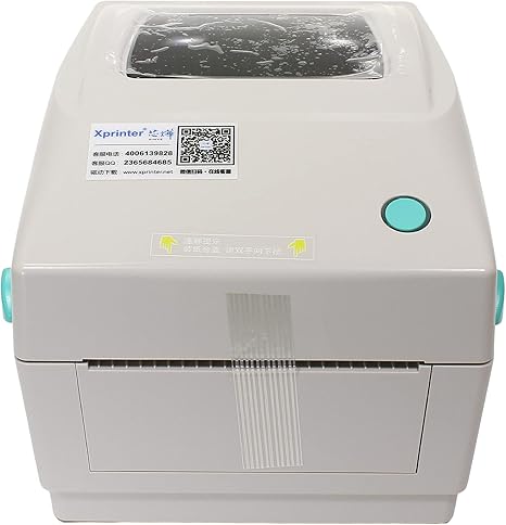 Thermal Label Printer for Shipping Packages, Barcode Thermal Printer for Windows & Mac, Compatible with UPS, USPS, Shopify, WIX, Ebay (XP-460B)