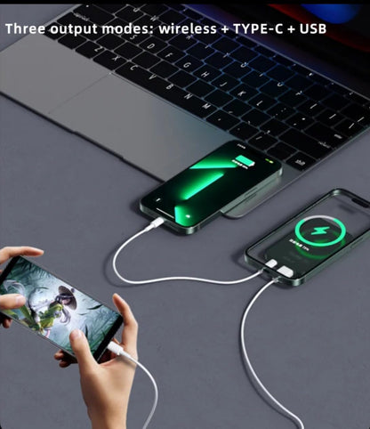 10000mAh 22.5W Magnetic Wireless Fast-Charge Power-Bank