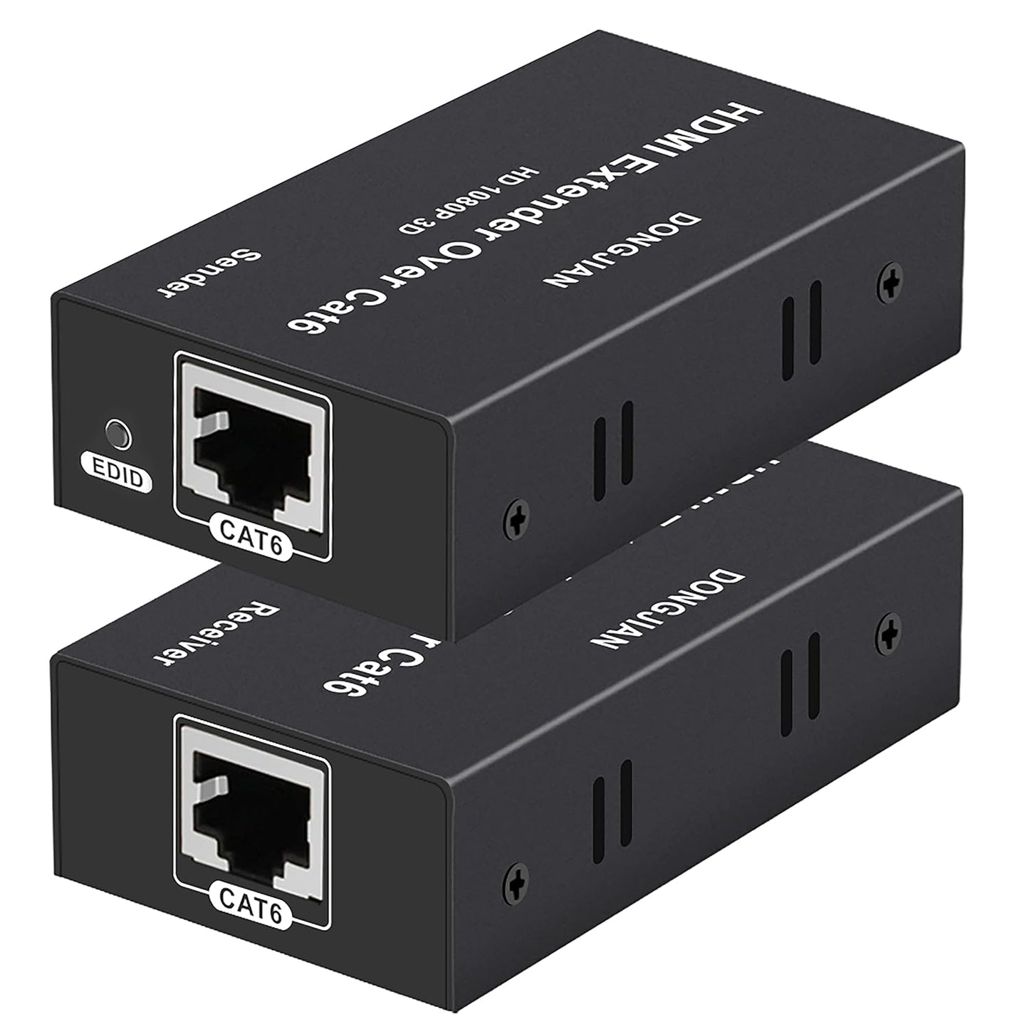 60M HDMI Extender Repeater Transmitter/Sender + Receiver Over Cat5 / Cat6 Upto 60 Meters