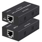 60M HDMI Extender Repeater Transmitter/Sender + Receiver Over Cat5 / Cat6 Upto 60 Meters