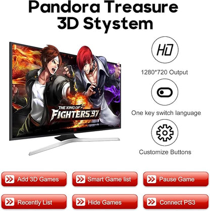 pandora Box Arcade Game Console 26800 Game Pre-Install,Retro Game Machine for TV