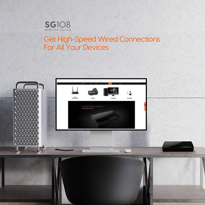 TENDA-SG108 8-Port 10/100/1000Mbps Ethernet Switch