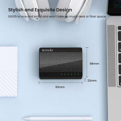 Tenda 5port Gigabit Switch Plug and Play-SG105