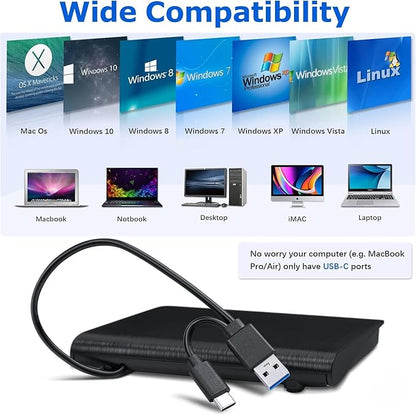 USB 3.0 Type-C CD Burner Portable CD DVD +/-RW