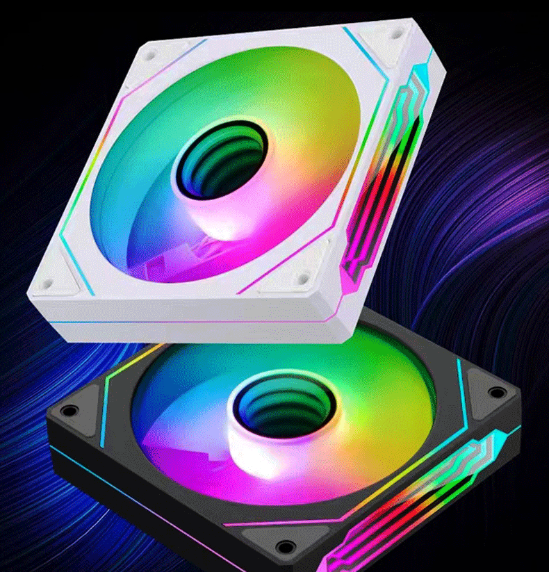 UKAY ARGB APERTURE PWN FAN - 120MM*3pcs