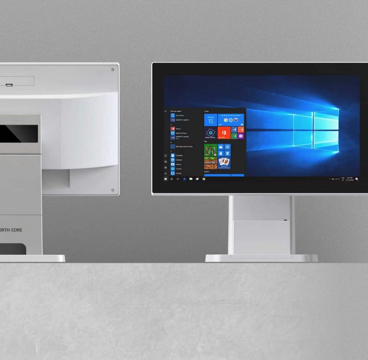 A15-SINGLE SCREEN ALL IN ONE POS TOUCH SYSTEM