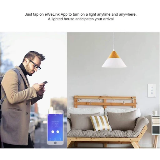 Sonoff Smart Home Light Switch White 2CH WiFi