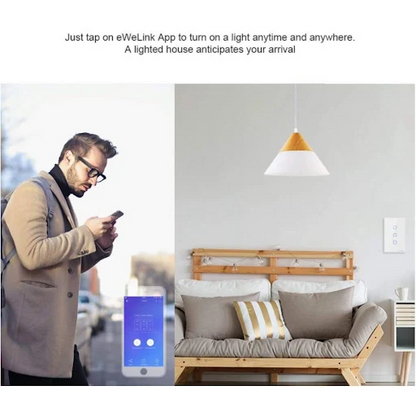 Sonoff Smart Home Light Switch White 2CH WiFi