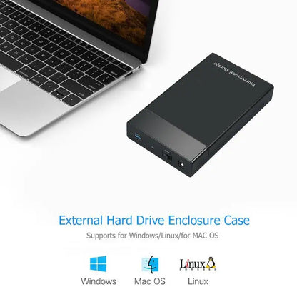 3.5 Inch USB 3.0 SATA External  HDD  Enclosure