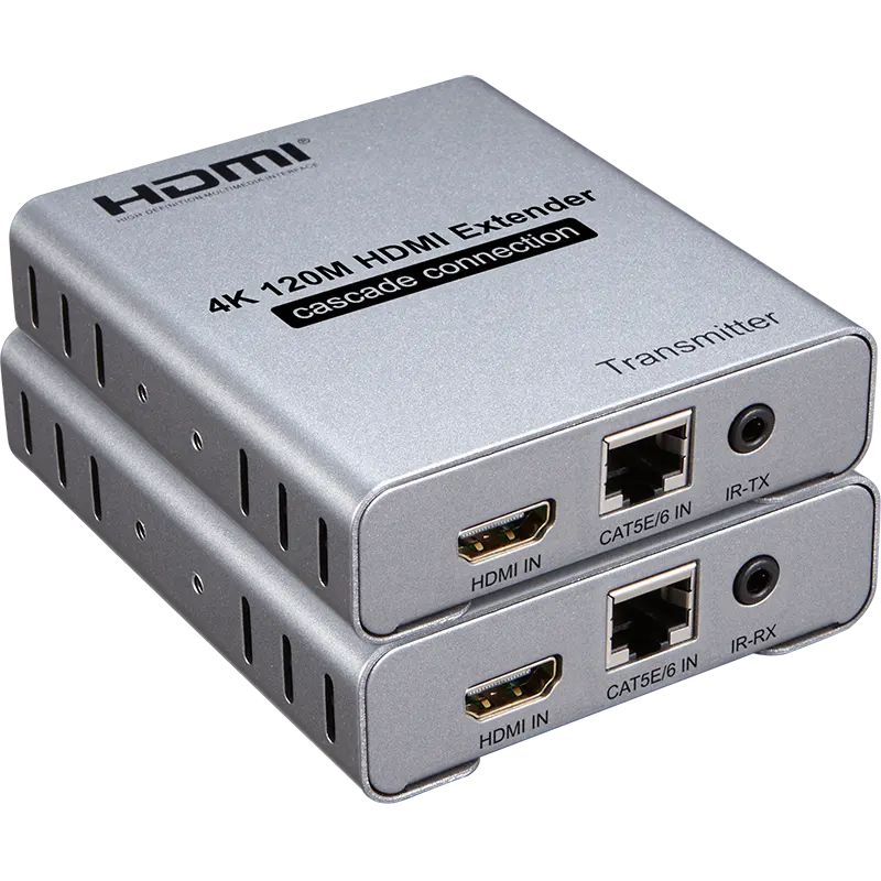 4K 120M HDMI Extender Cascade connection home theater or command and control center