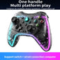 S03 RGB Transparent Shell Wireless Bluetooth Game Control For Nintendo