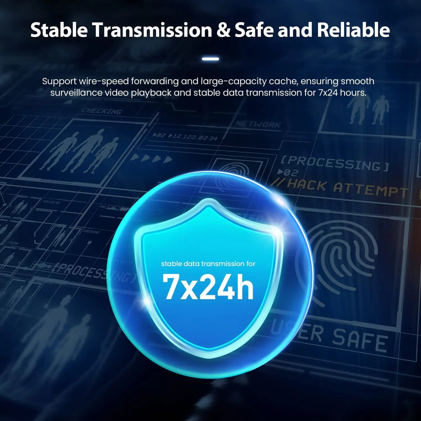 Tenda 16 Port Gigabit Rack Mount Switch - TEG1016D