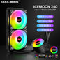 Cool Moon Icemoon240 RGB Liquid CPU Cooler
