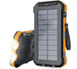 Solar Power Bank 13000mAh Portable Charging 2 USB