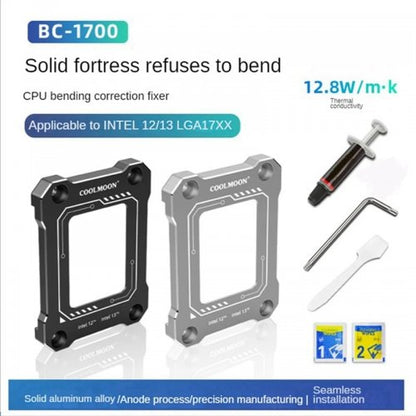 COOLMOON BC-1700 Intel 12 Generation CPU Bending Correction Fixing Buckle LGA1700 Buckle Fix Substitute Aluminum kit