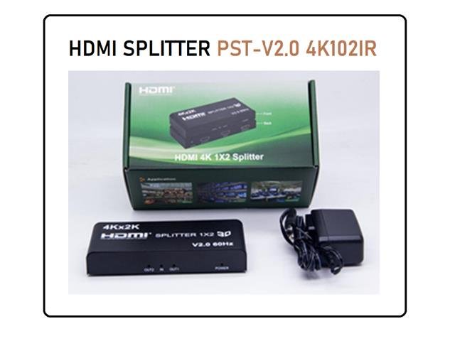 HDMI SPLITTER PST-V2,0 4K102IR - TV, Video & DSTV Accessories - HDMI SPLITTER PST-V2,0 4K102IR - TV, Video & DSTV Accessories - HDMI SPLITTER PST-V2,0 4K102IR