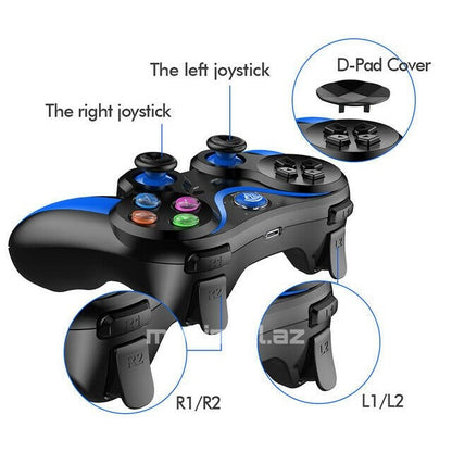 Bluetooth GAMEPAD FOR PC/P3/P4/SWITCH  SUPPORT ANDROID/IOS