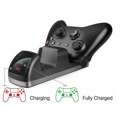 Xbox One Dual Controller Charging Station with 2 Rechargeable Battery Pack