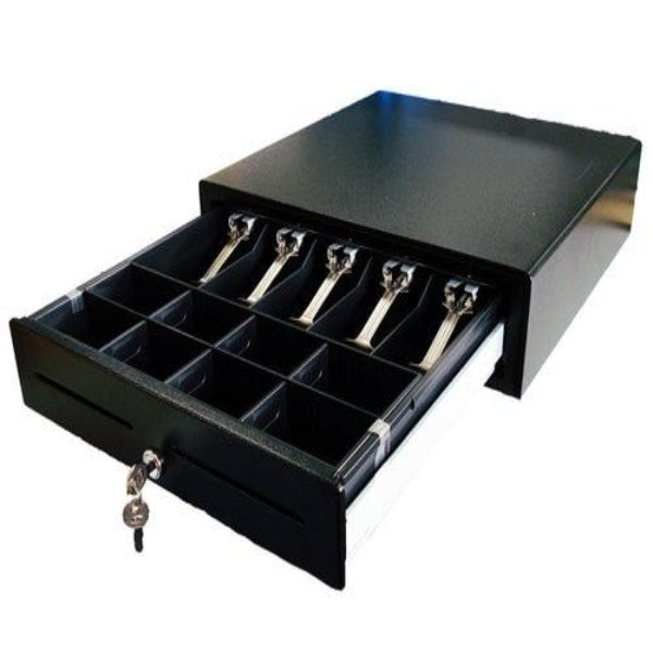 415 Heavy Duty Cash Drawer 5 Note/8 Coin (Black)