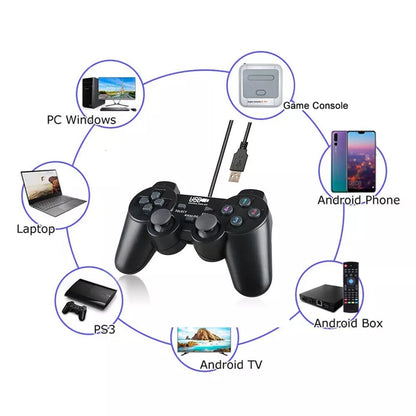 JET RUMBLEPAD KD-208 PC USB Dual Vibration Game Controller