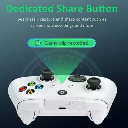 Wireless Controller For XBOX ONE S/X, XBOX Series X|S PC Windows 11 Gamepad