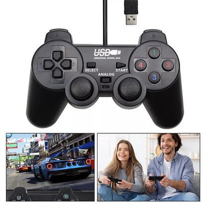 JET RUMBLEPAD KD-208 PC USB Dual Vibration Game Controller