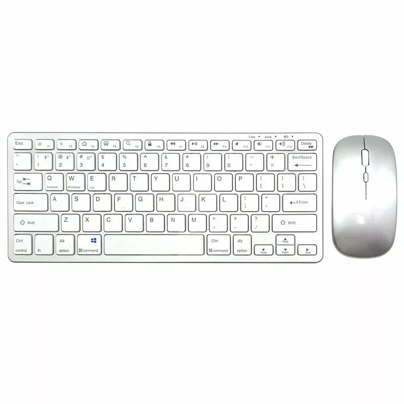 ukay km-17 Wireless Bluetooth Keyboard&Cordless Mouse 3 Modes For ipad Android Tablet PC
