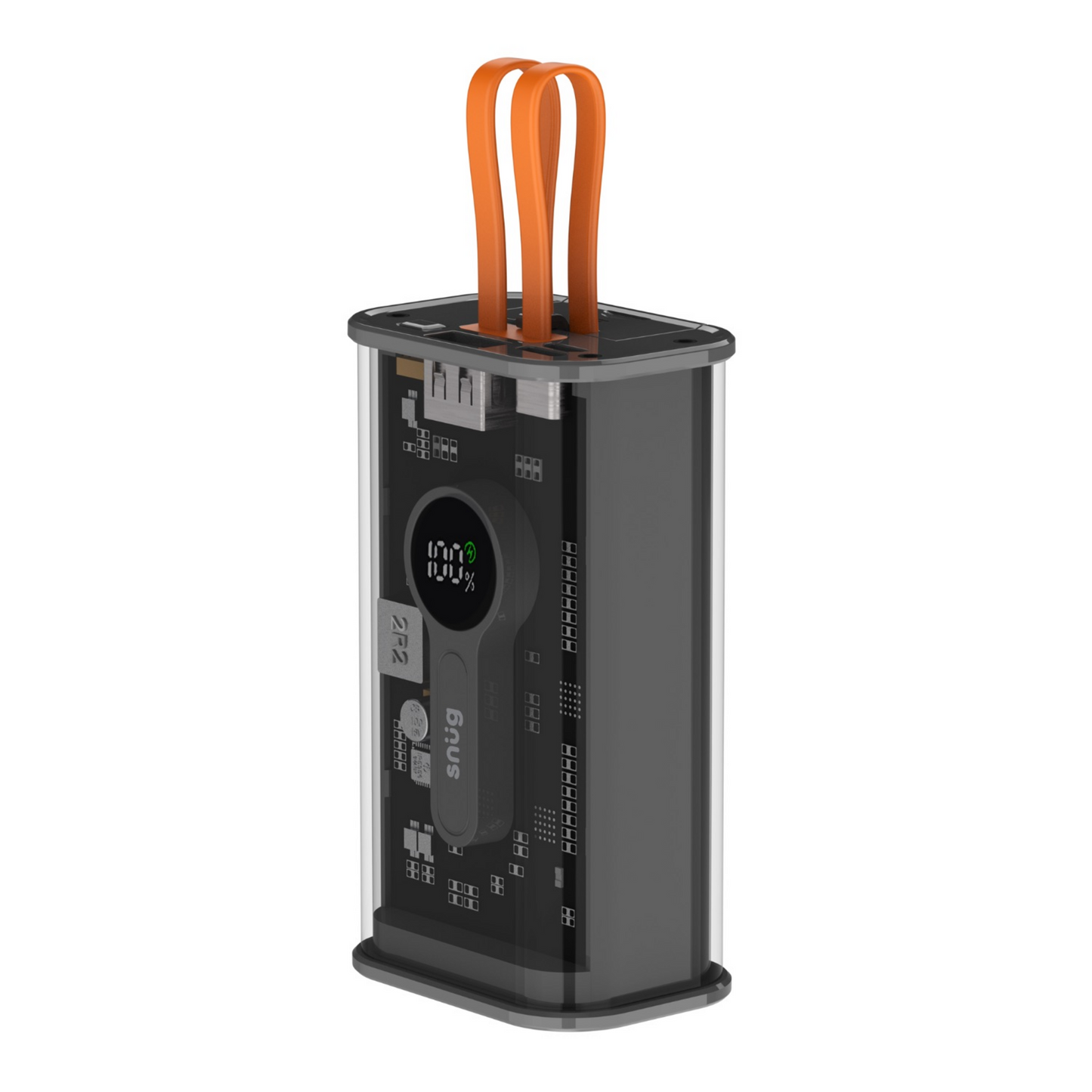 Mecha style Fast Charging Power Bank, USB C Power Bank 22.5W for Outdoor