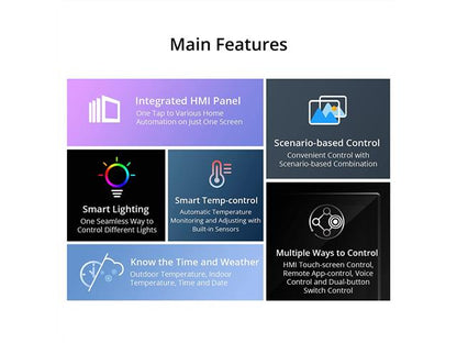 Sonoff NSPanel Smart Scene Wall Switch-Black