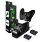Xbox One Dual Controller Charging Station with 2 Rechargeable Battery Pack