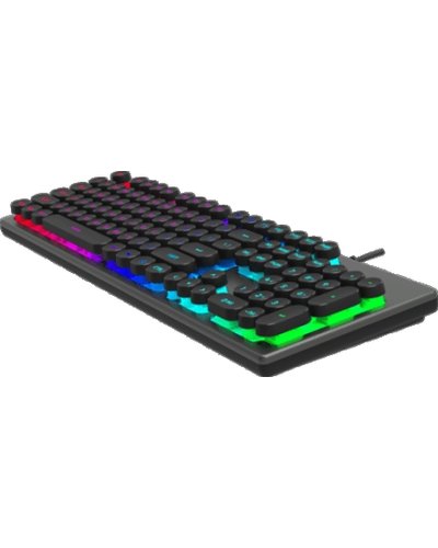 AULA S2056 Membrane Gaming Keyboard USB Wired Backlight Metal ABS Floating Keycap